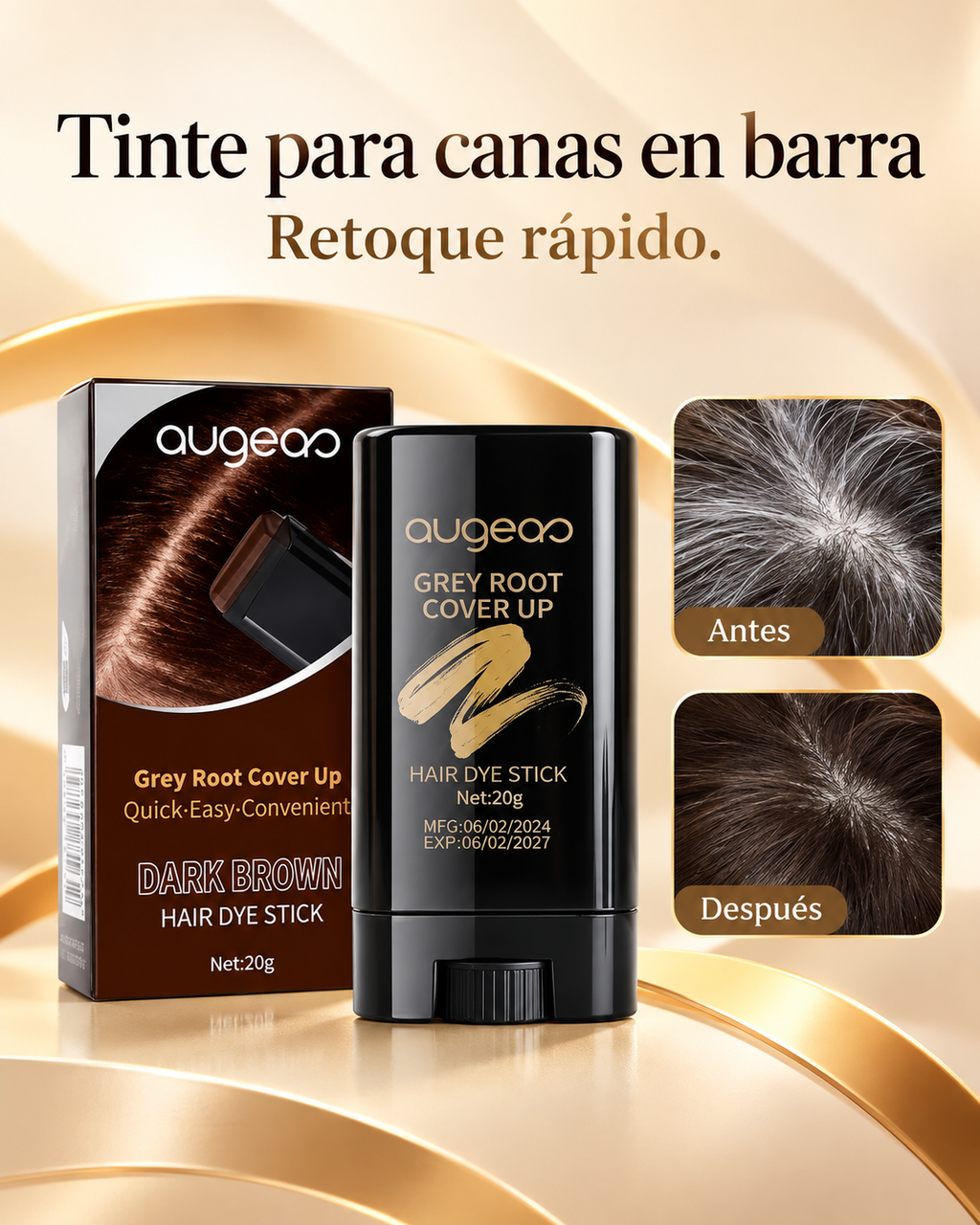 Tinte Para Las Canas En Barra