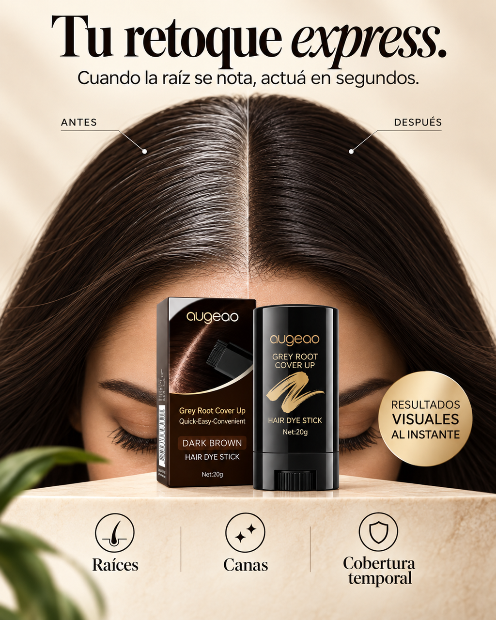 Tinte Para Las Canas En Barra