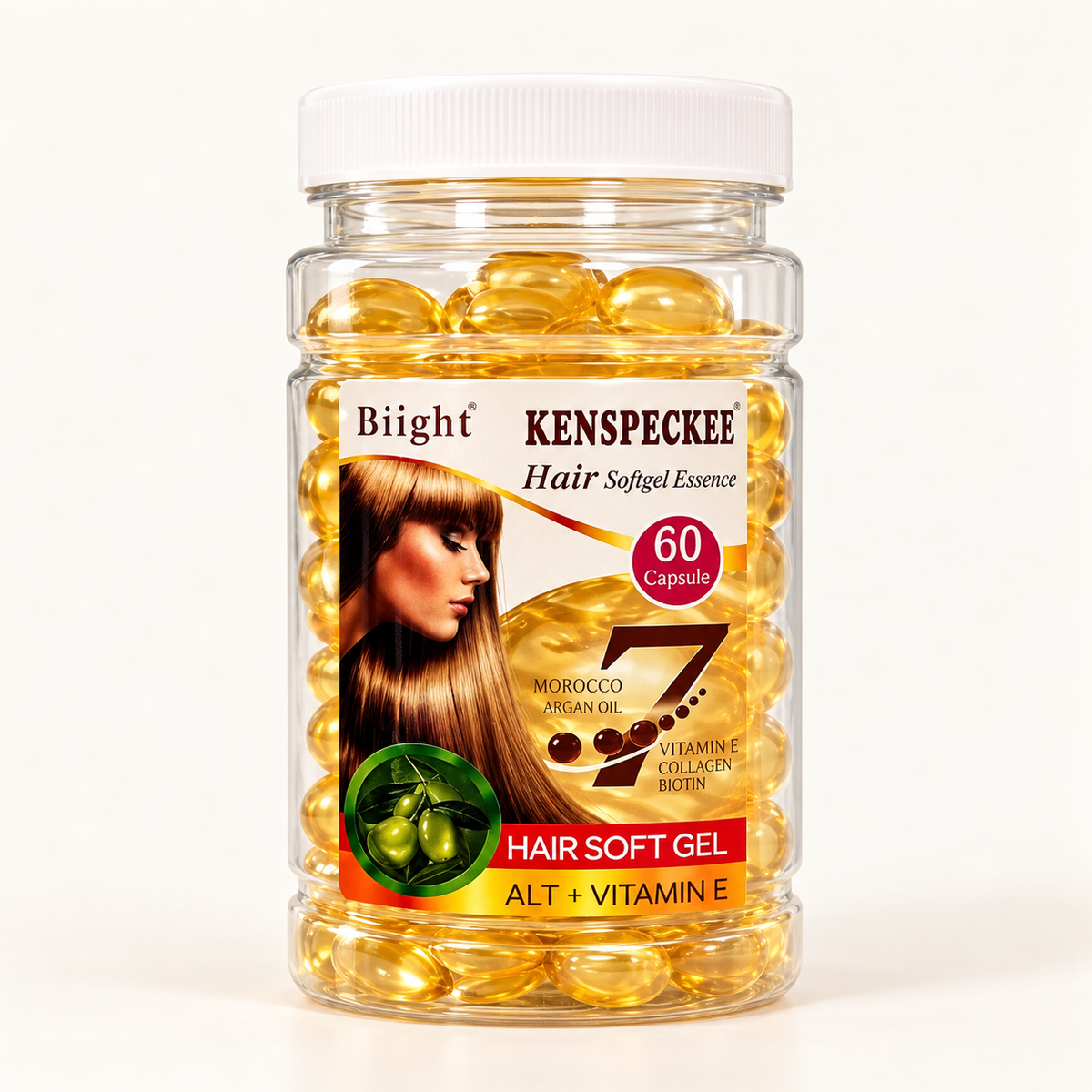 Cápsulas Capilares con Vitamina E · 60 Aplicaciones