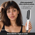 Cepillo Alisador Eléctrico · Pelo Lacio Mientras te Peinás