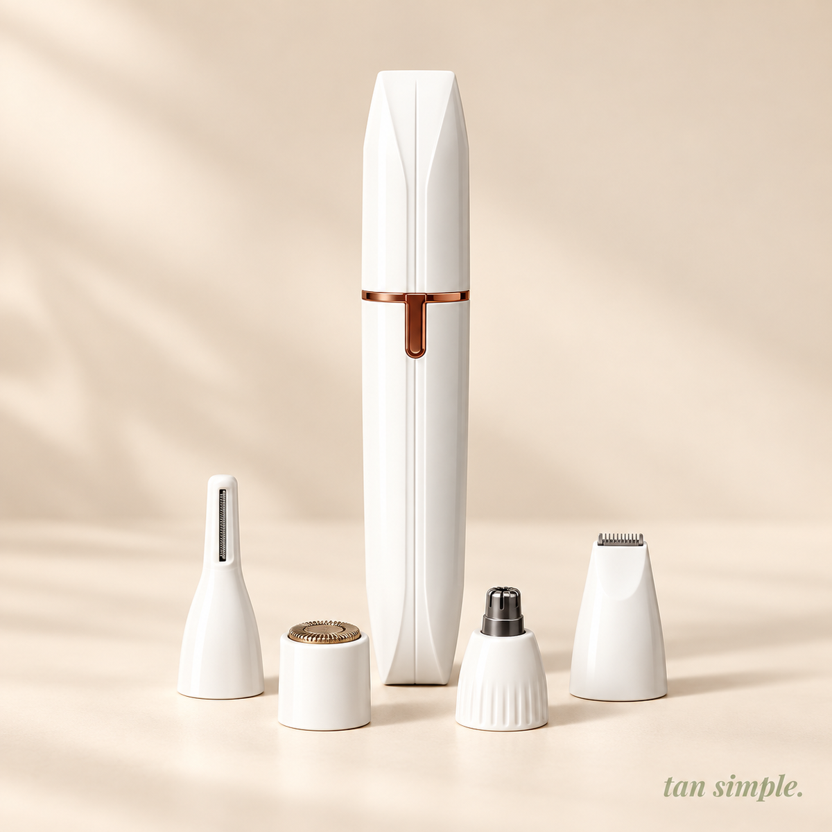 Belleza Sin Esfuerzo - Depiladora Facial 4 en 1