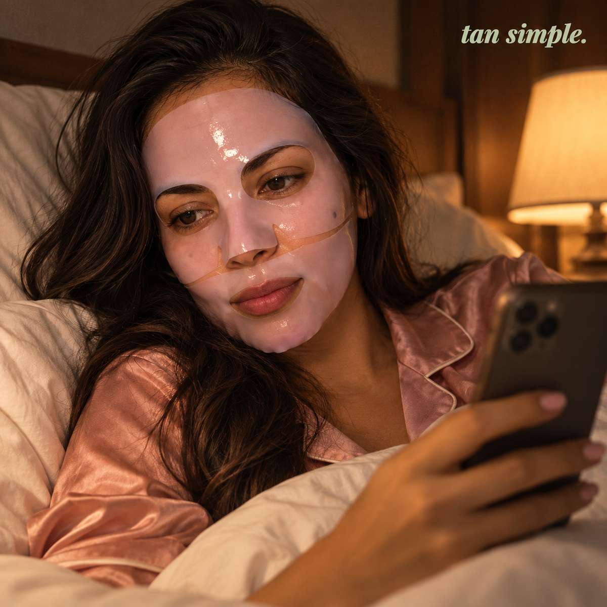 Mascarilla de Colágeno PDRN · Piel de Cristal Mientras Dormís