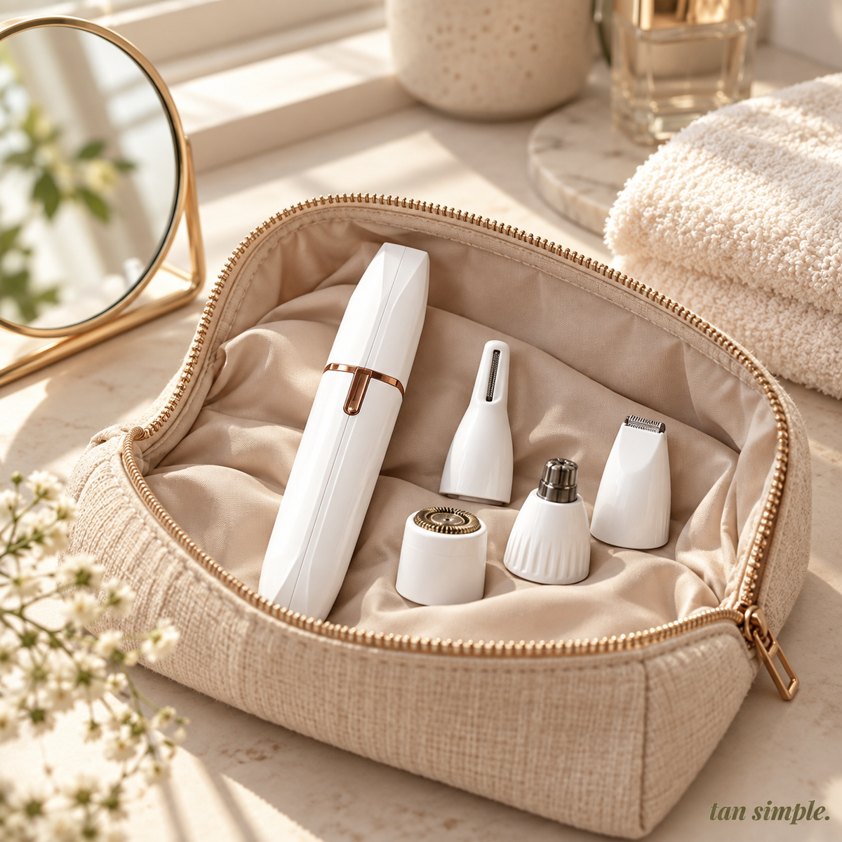 Belleza Sin Esfuerzo - Depiladora Facial 4 en 1