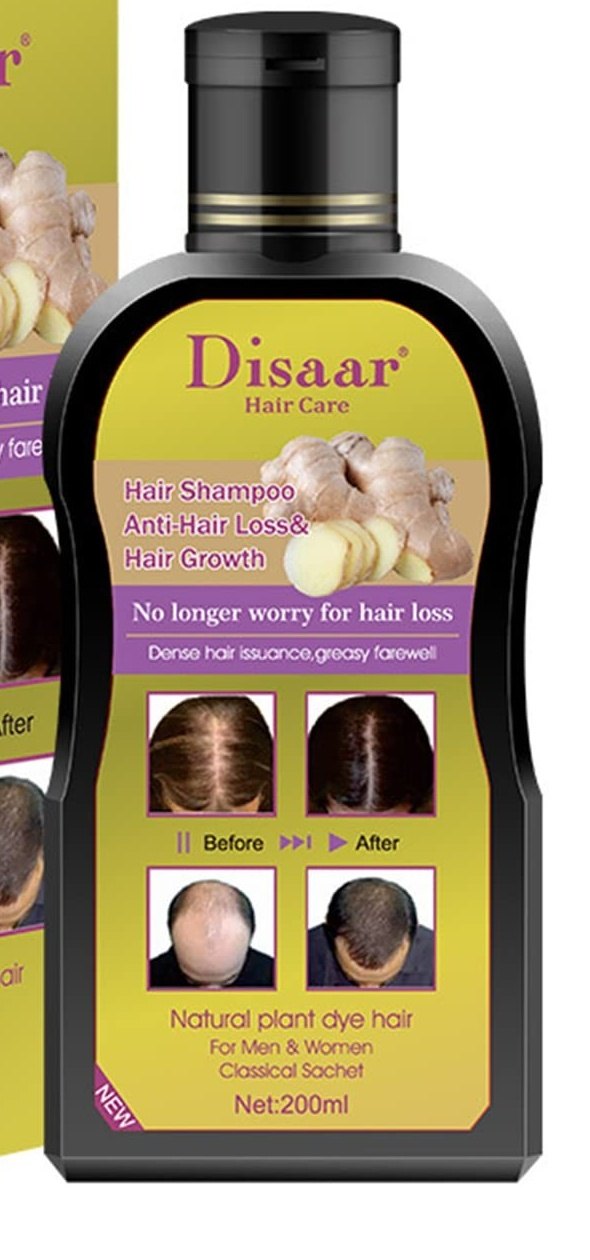 Shampoo Anticaída con Jengibre · Para el Pelo que se Cae