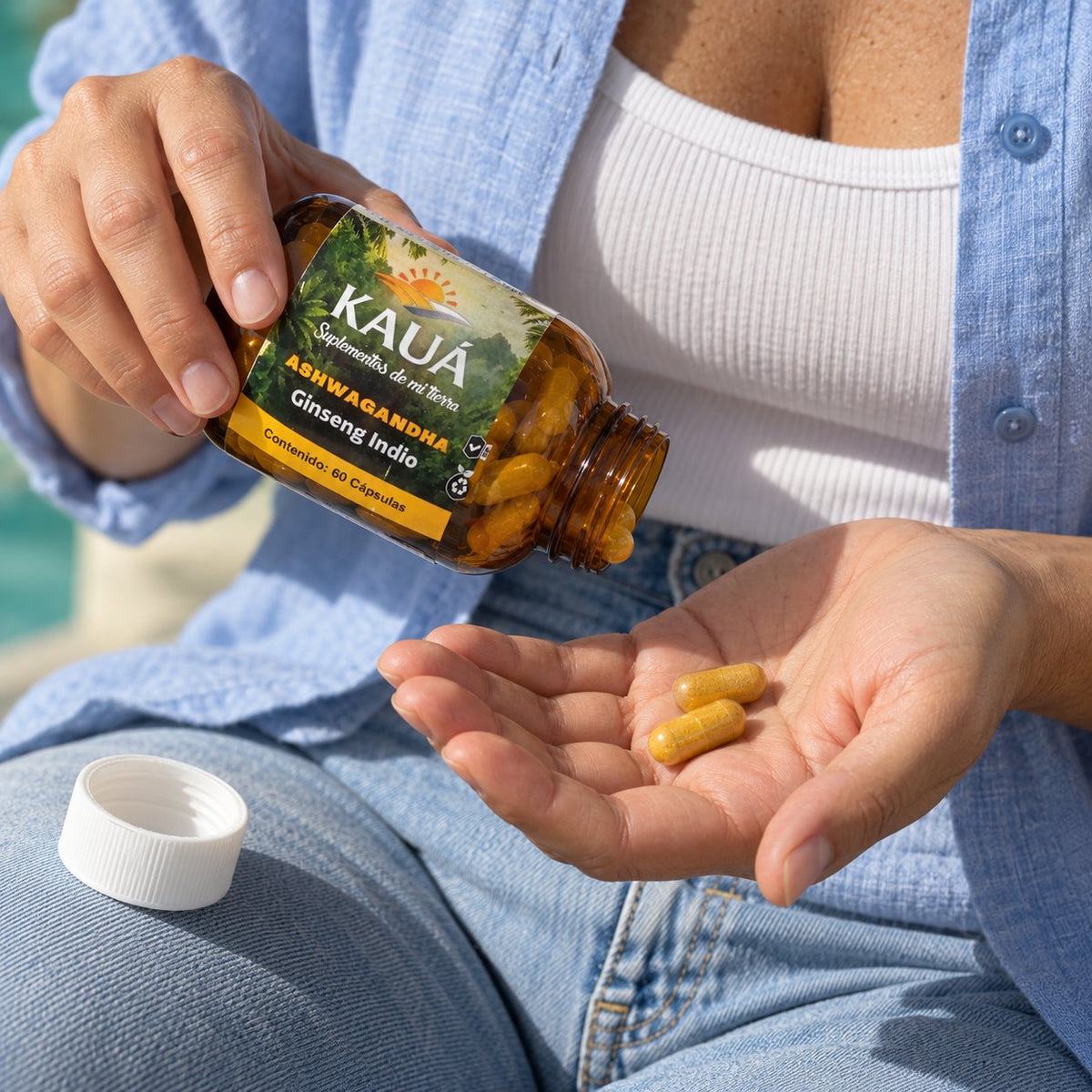 Ashwagandha en Cápsulas · Para el Estrés y Dormir Mejor