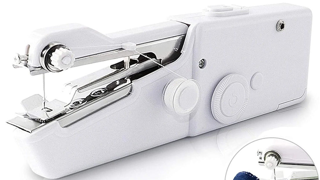 Máquina de Coser Portátil de Mano · Para Arreglar tu Ropa en Casa