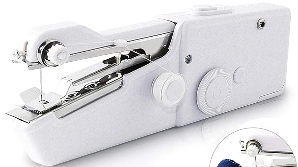 Máquina de Coser Portátil de Mano · Para Arreglar tu Ropa en Casa