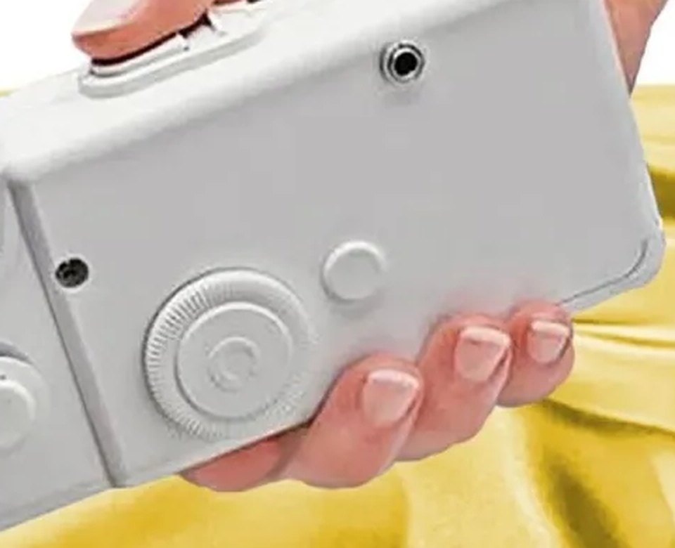 Máquina de Coser Portátil de Mano · Para Arreglar tu Ropa en Casa