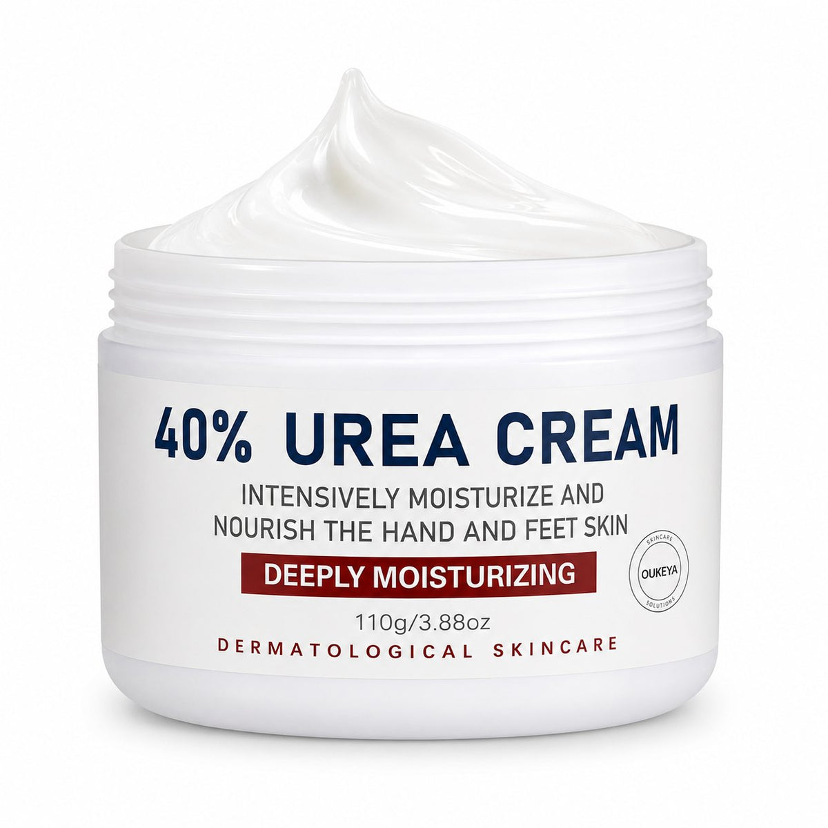 Crema de Urea 40 % · Para Talones Agrietados y Pies Resecos