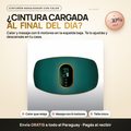 Cinturón Masajeador 3 en 1 · Cólicos, Cintura y Abdomen