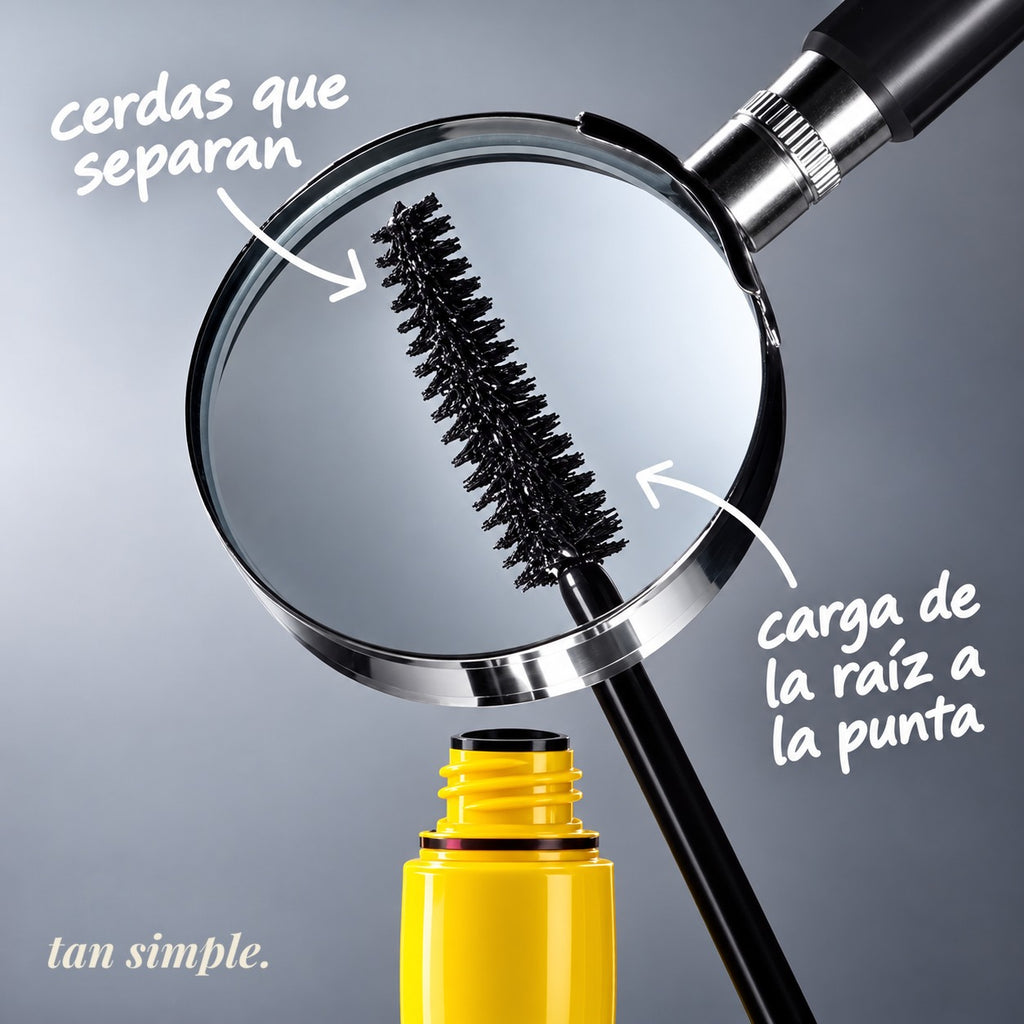 Rímel de Volumen · Pestañas Más Marcadas en una Pasada
